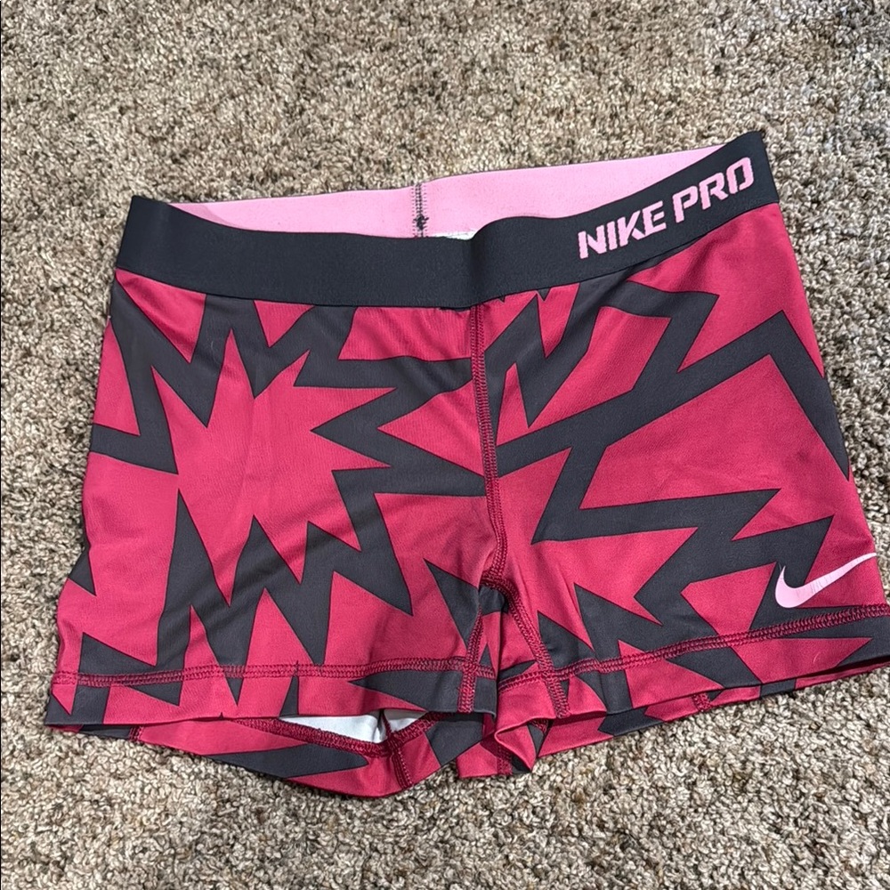 Nike Pro spandex running workout shorts size small good condition
